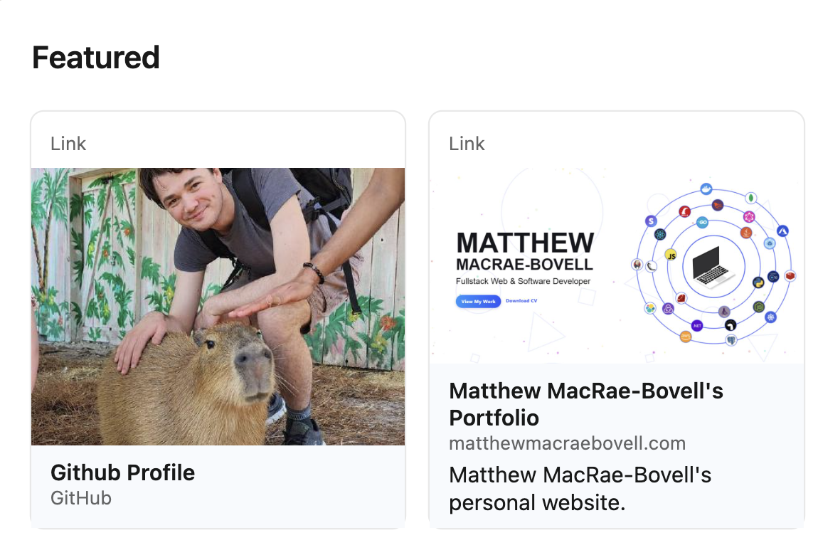 Featured links